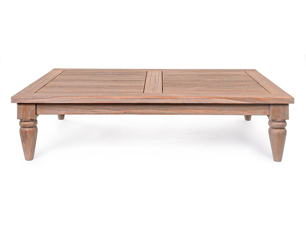 Mesa de centro para salón exterior de madera de teca Bali Bizzotto - 4