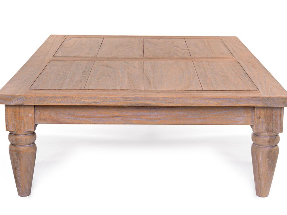 Mesa de centro para salón exterior de madera de teca Bali Bizzotto - 5