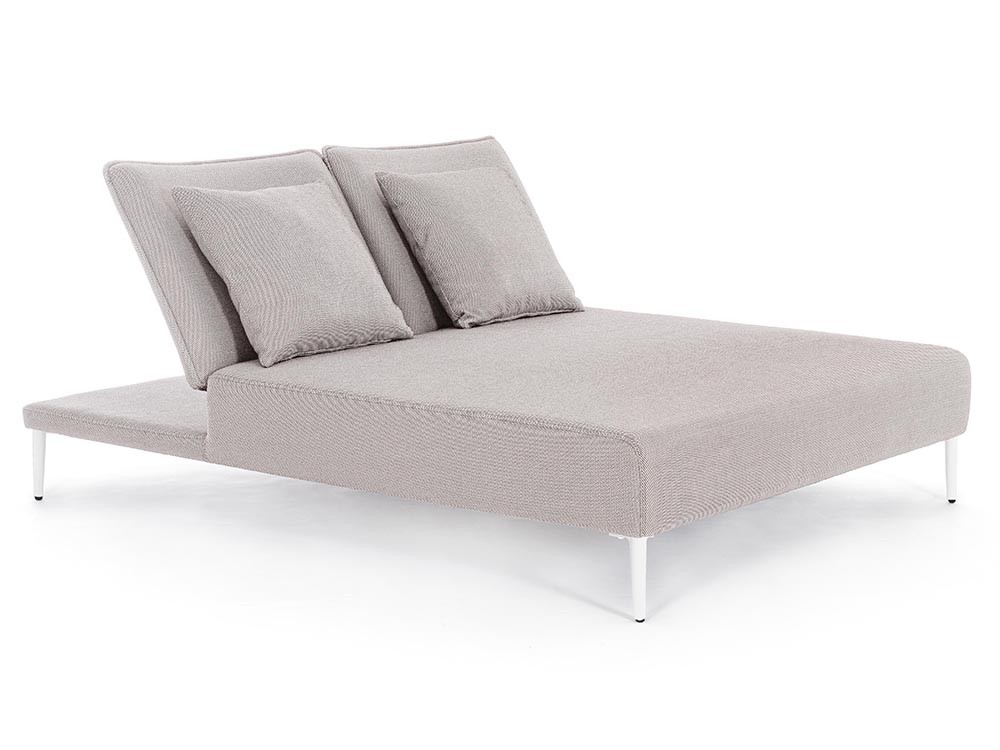 Tumbona doble reclinable Viper de Bizzotto - 1