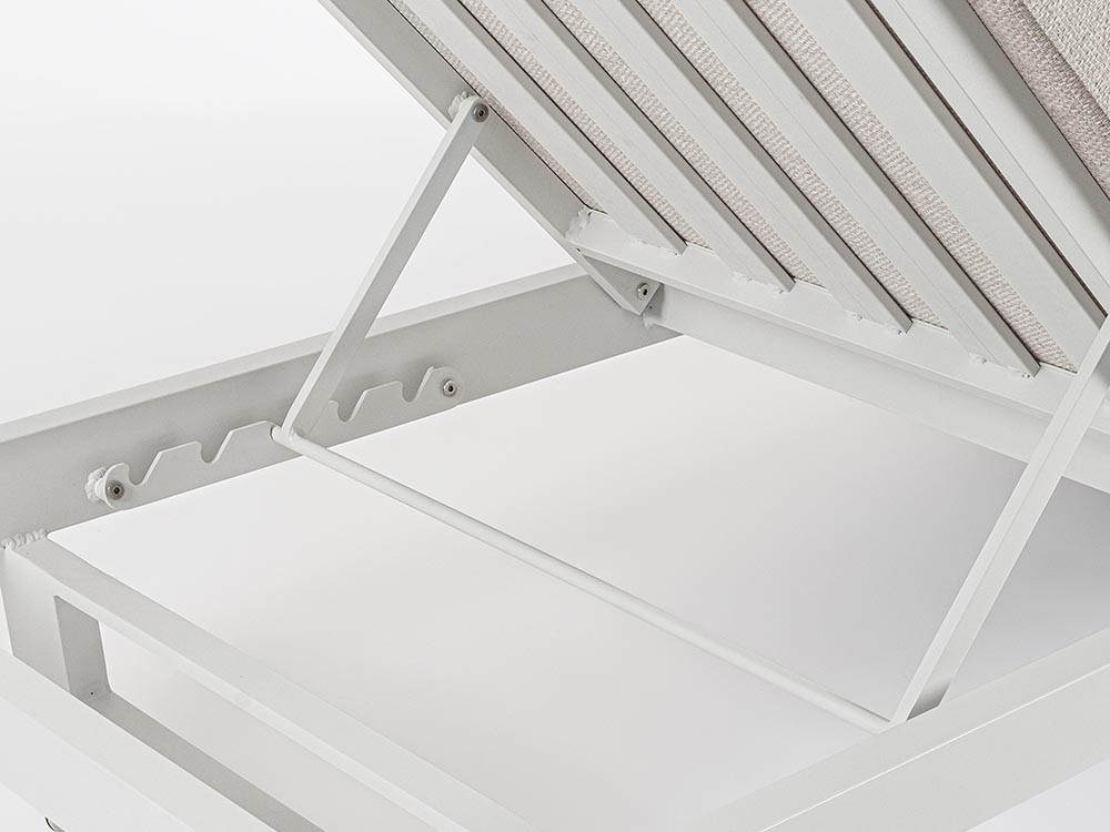 Tumbona con estructura de aluminio Infinity de Bizzotto - 21