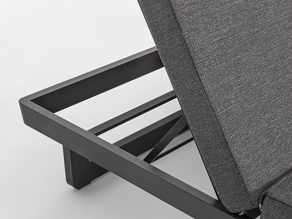 Tumbona doble con estructura de aluminio Infinity de Bizzotto - 14