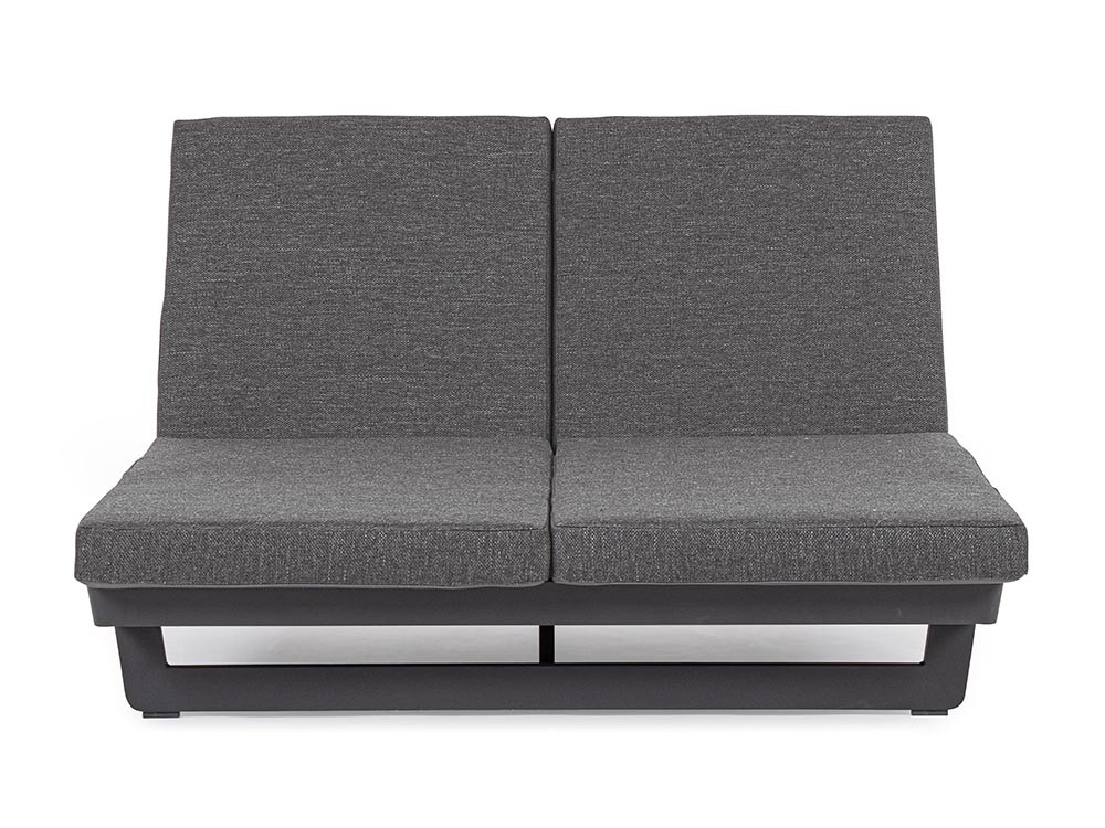 Tumbona doble con estructura de aluminio Infinity de Bizzotto - 6