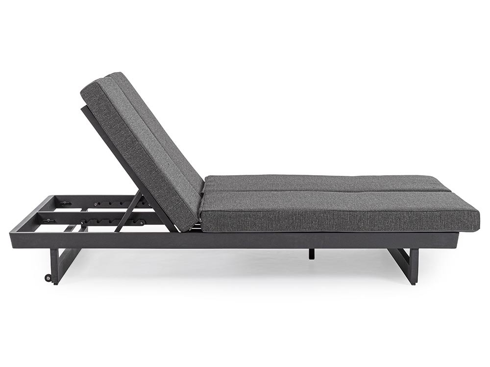 Tumbona doble con estructura de aluminio Infinity de Bizzotto - 9