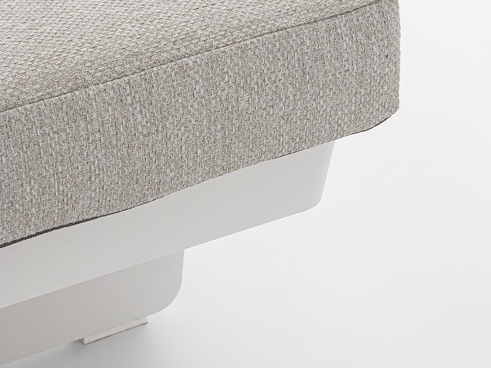 Tumbona doble con estructura de aluminio Infinity de Bizzotto - 28