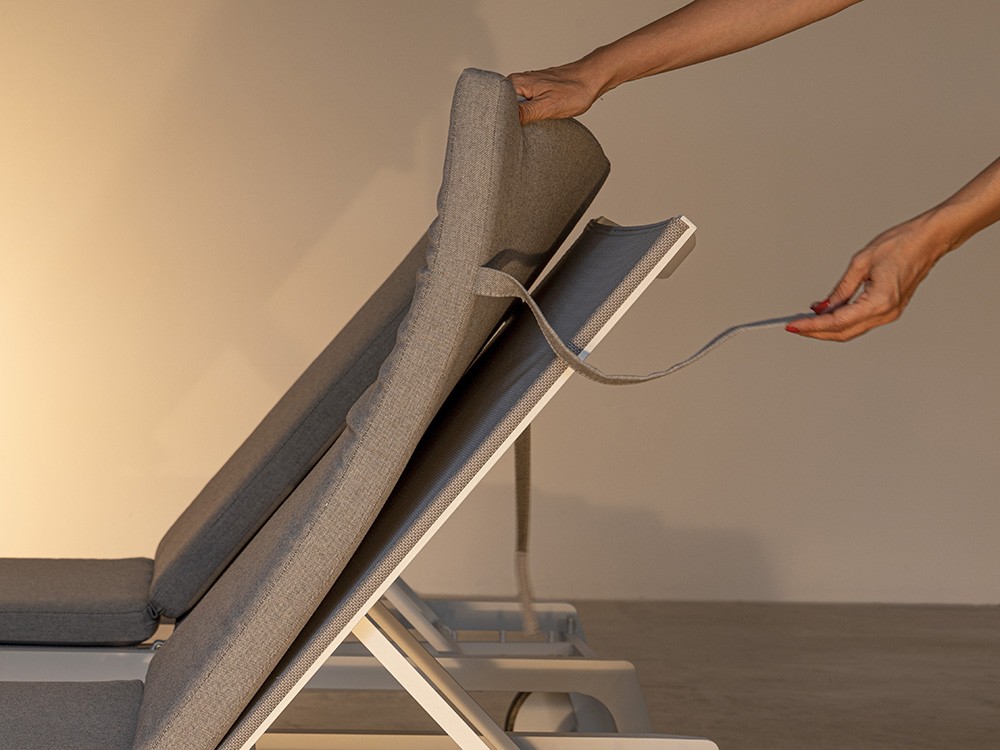 Tumbona de aluminio Jalisco Bizzotto - 8