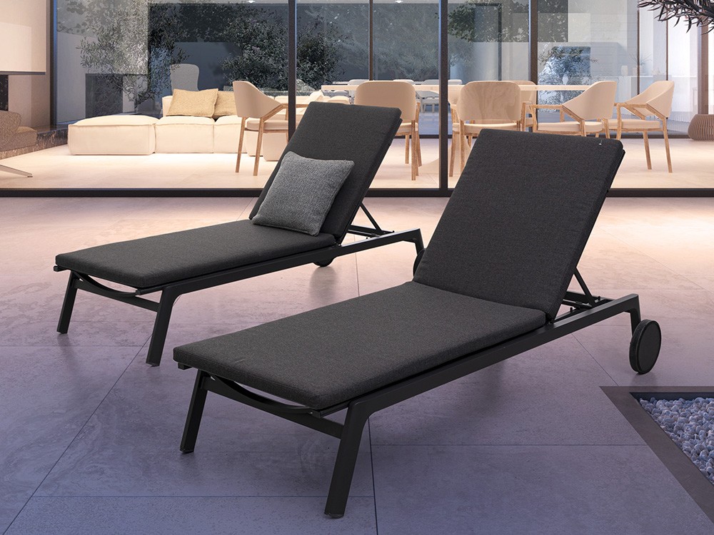 Tumbona de aluminio Jalisco Bizzotto - 11