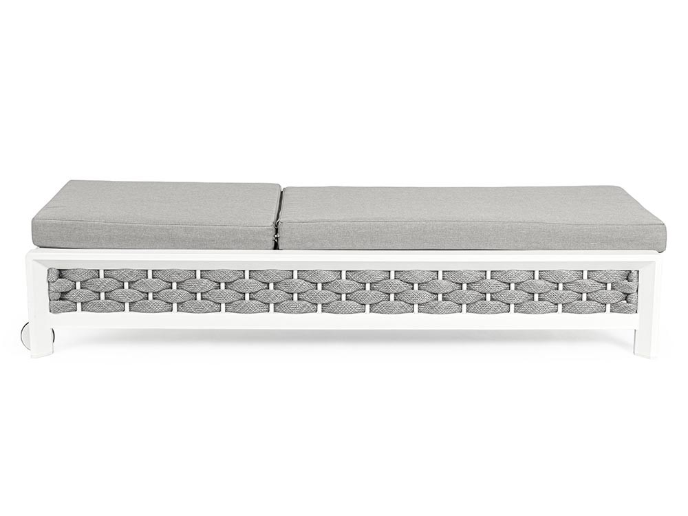 Tumbona de aluminio y cuerda trenzada Otavio Bizzotto - 6