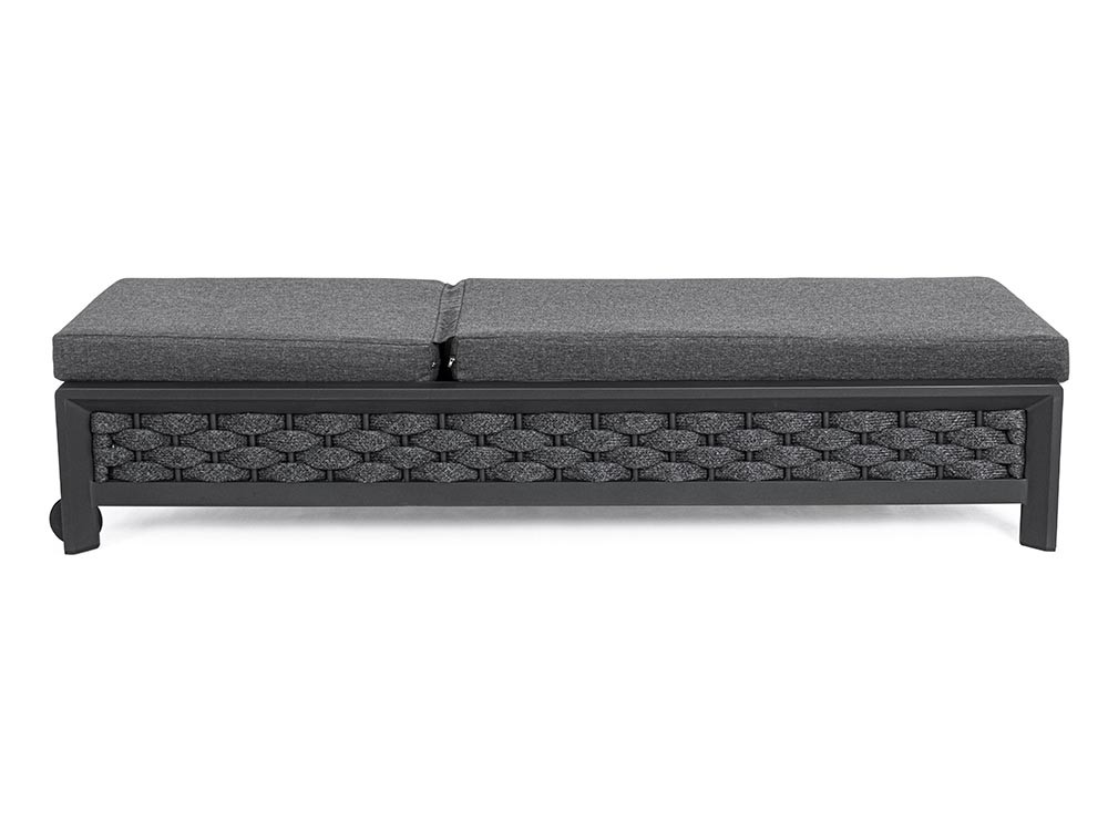 Tumbona de aluminio y cuerda trenzada Otavio Bizzotto - 14