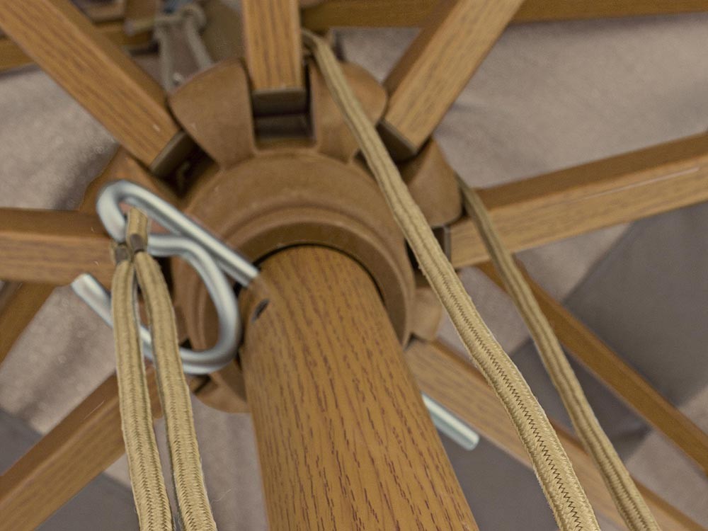 Parasol Eclipse 3x3 de Bizzotto - 5