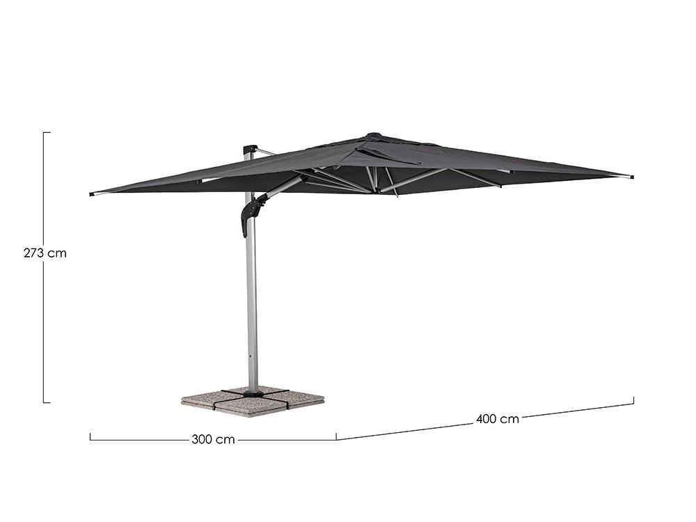 Parasol Aries 3x4