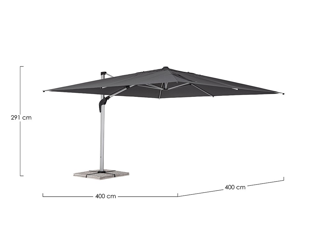 Parasol Aries 4x4 de Bizzotto - 20