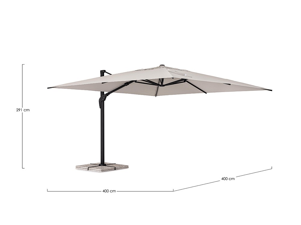 Parasol Aries 4x4 de Bizzotto - 9