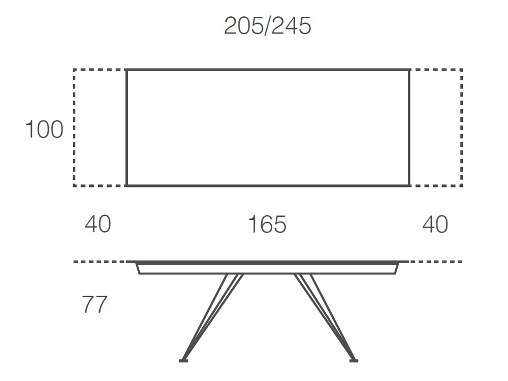 Mesa extensible Denver