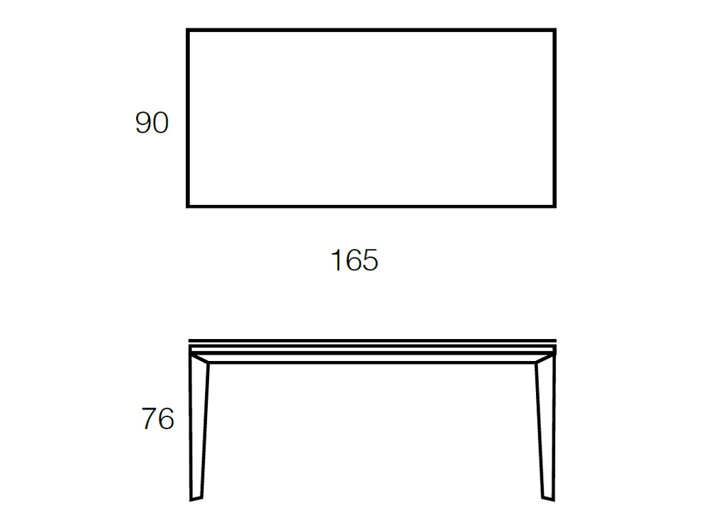 Mesa fija de comedor Elegance porcelánico de Ramiro Tarazona - 8
