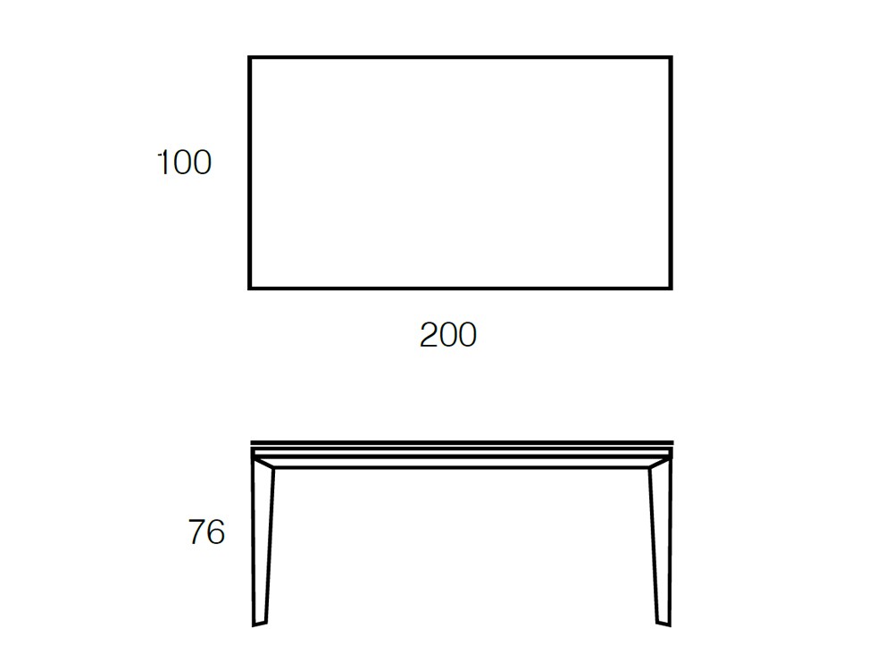 Mesa fija de comedor Elegance porcelánico de Ramiro Tarazona - 12