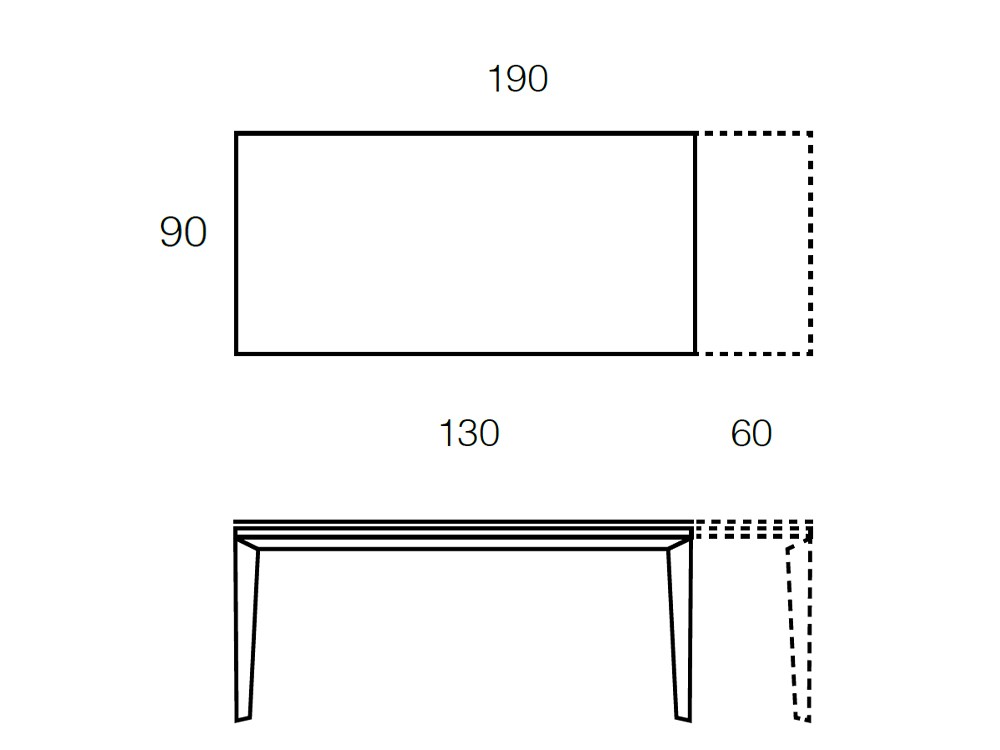 Mesa extensible para comedor Elegance Porcelánico de Ramiro Tarazona - 7
