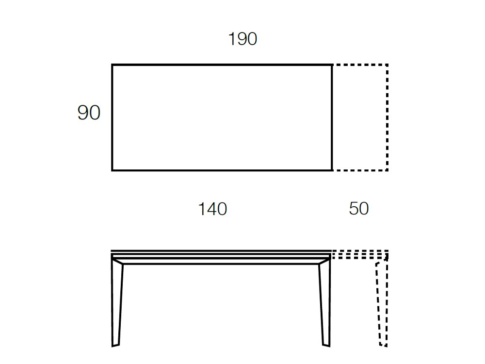 Mesa extensible para comedor Elegance Porcelánico de Ramiro Tarazona - 8