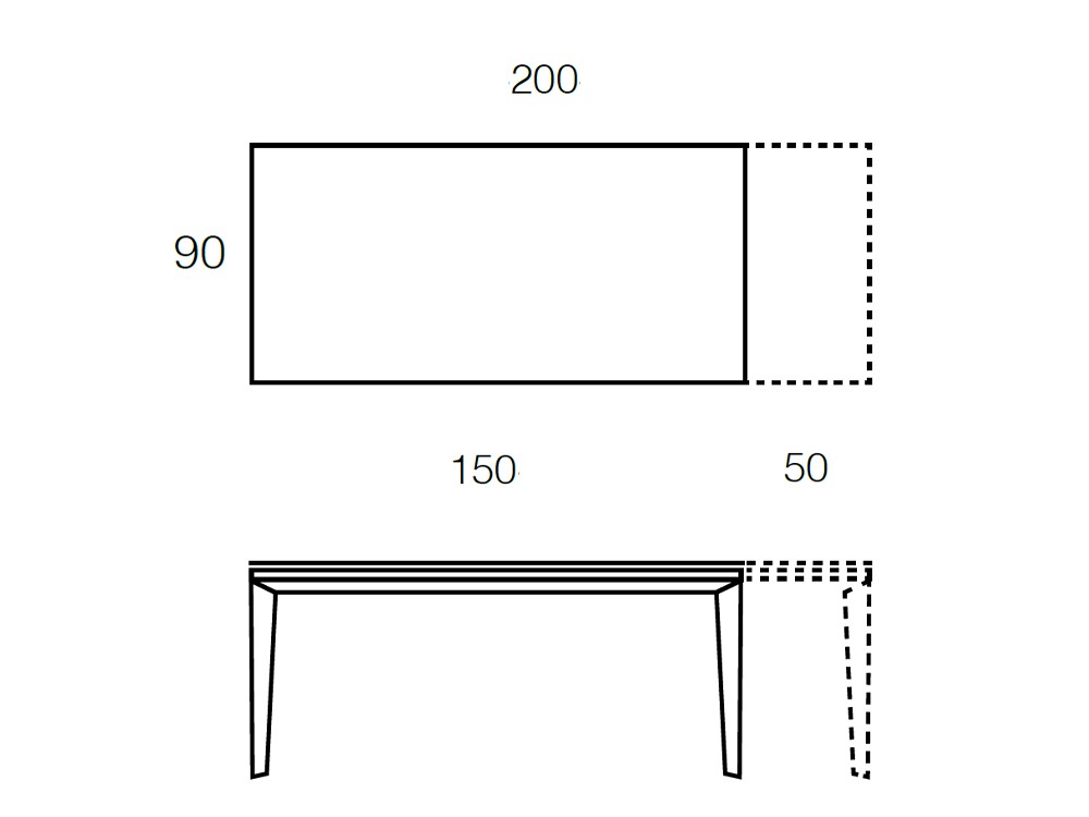 Mesa extensible para comedor Elegance Porcelánico de Ramiro Tarazona - 10