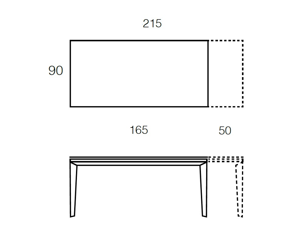 Mesa extensible para comedor Elegance Porcelánico de Ramiro Tarazona - 12
