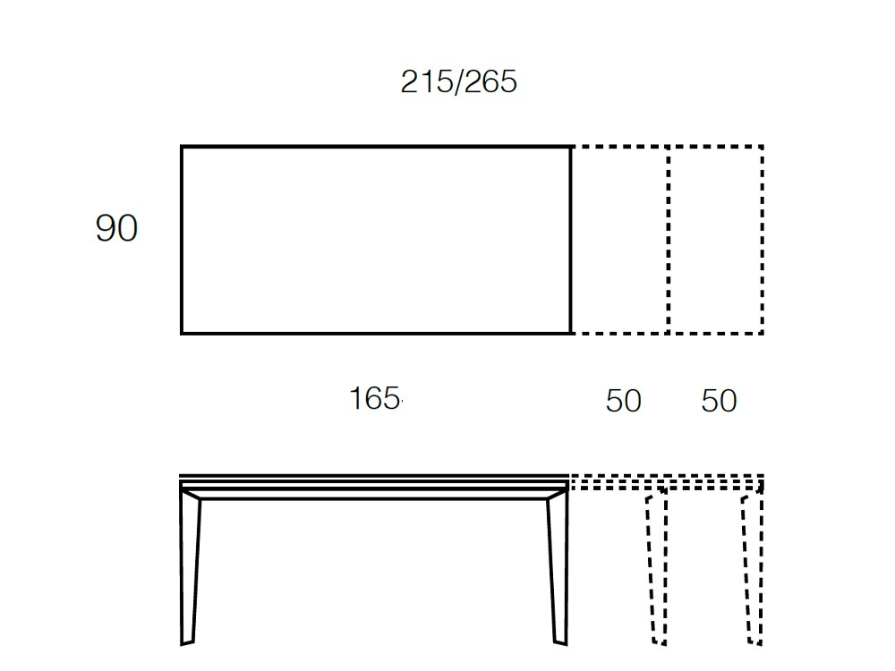 Mesa extensible para comedor Elegance Porcelánico de Ramiro Tarazona - 13