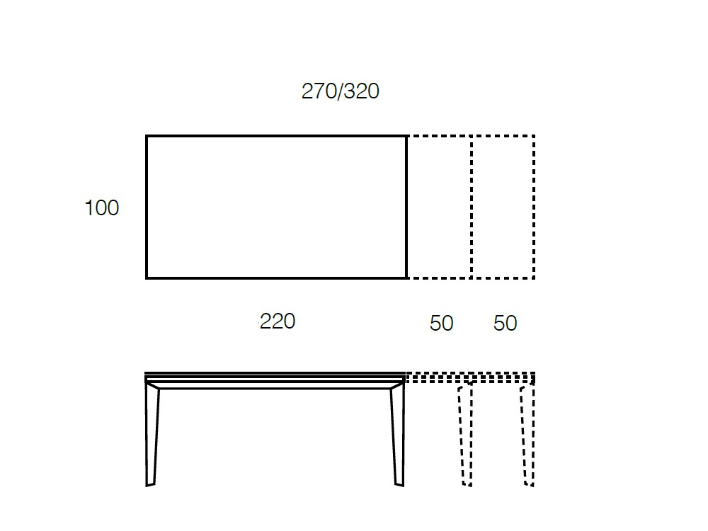 Mesa extensible para comedor Elegance Porcelánico de Ramiro Tarazona - 23