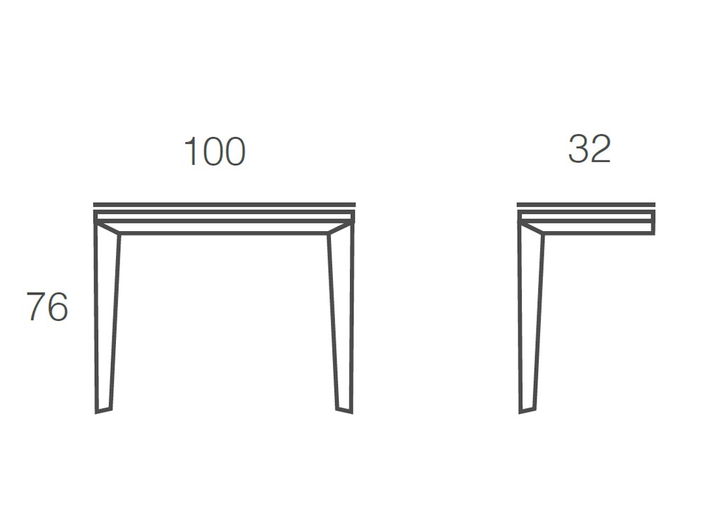 Consola Elegance porcelánico de Ramiro Tarazona - 4