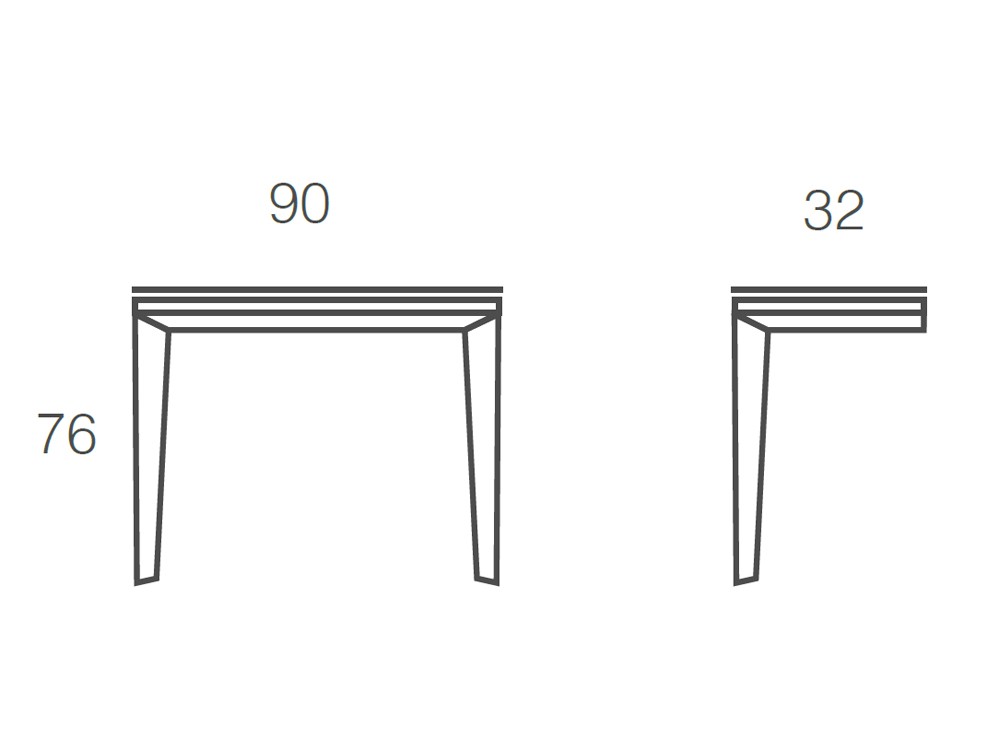 Consola Elegance porcelánico de Ramiro Tarazona - 3
