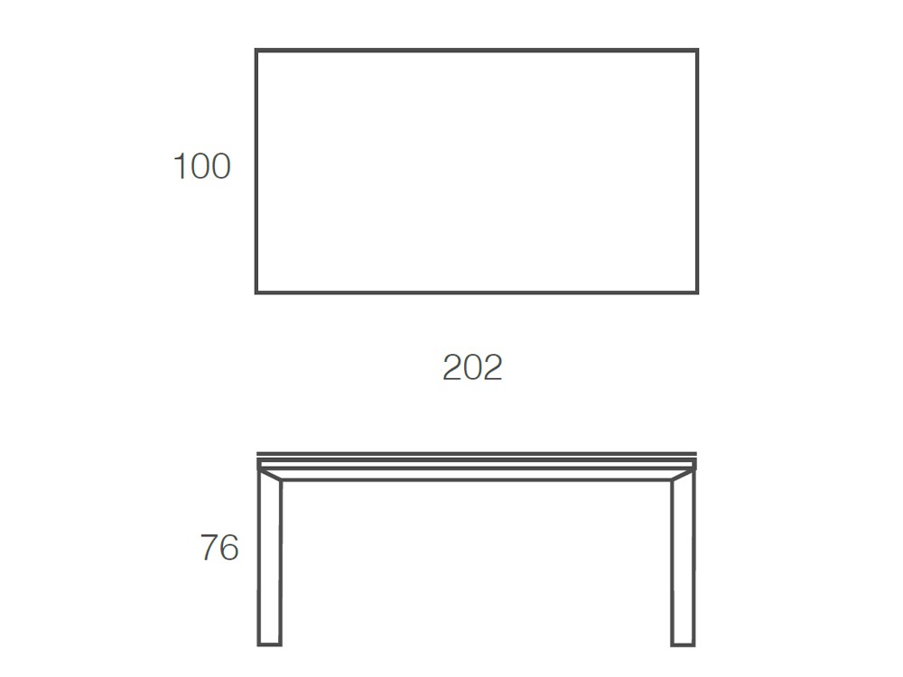 Mesa fija de comedor Freedom porcelánico de Ramiro Tarazona - 13
