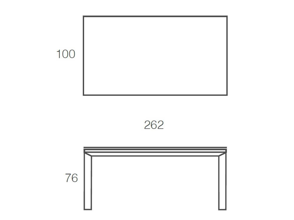 Mesa fija de comedor Freedom porcelánico de Ramiro Tarazona - 16