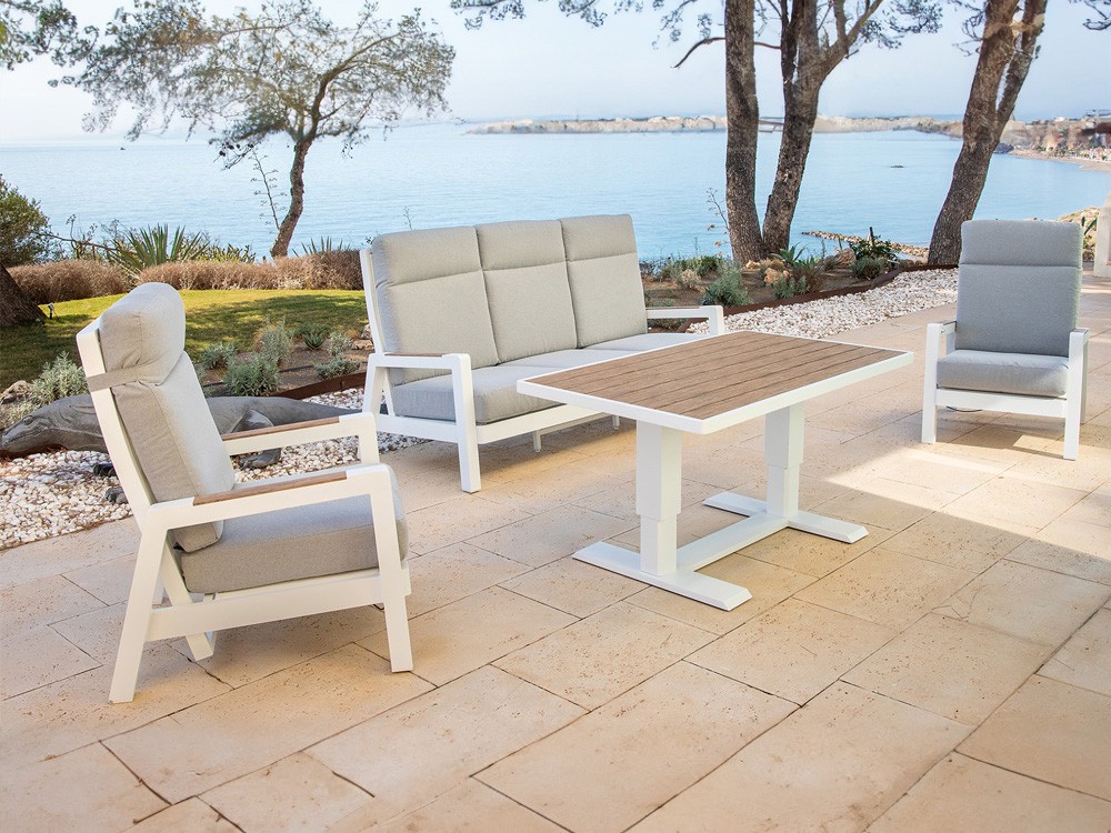 Mesa elevable exterior Milán de Majestic Garden - 4