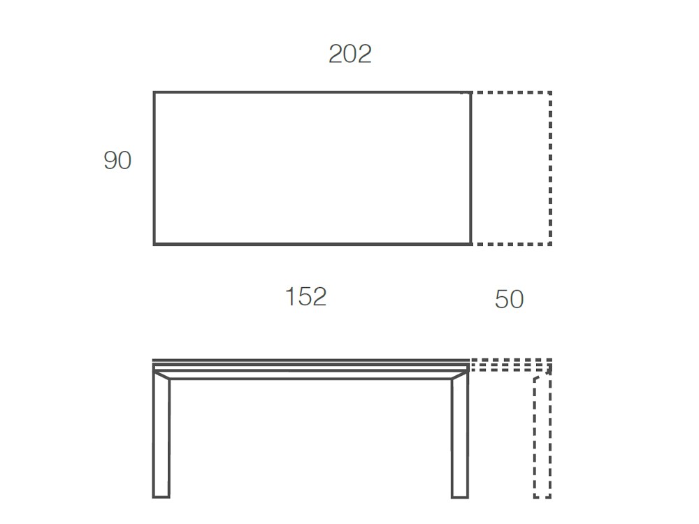 Mesa extensible Freedom porcelánico de Ramiro Tarazona - 9