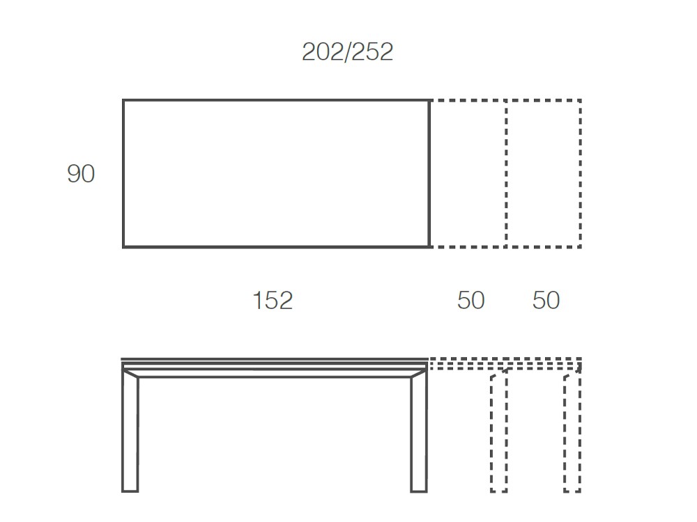 Mesa extensible Freedom porcelánico de Ramiro Tarazona - 10