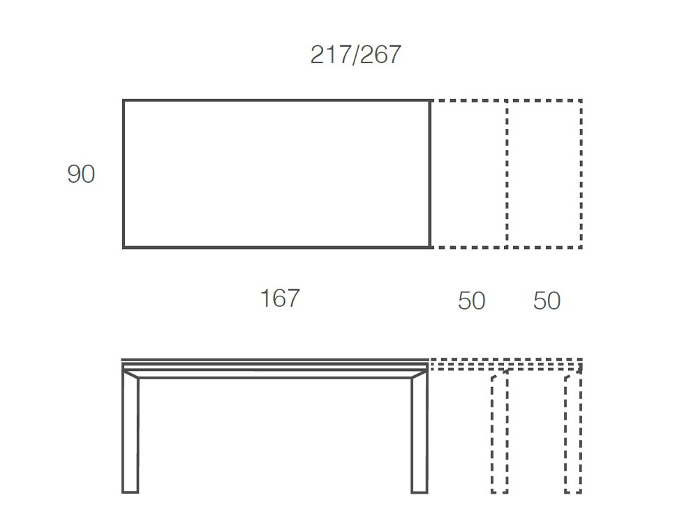 Mesa extensible Freedom porcelánico de Ramiro Tarazona - 12