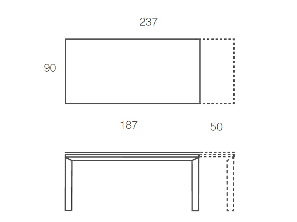 Mesa extensible Freedom porcelánico de Ramiro Tarazona - 15