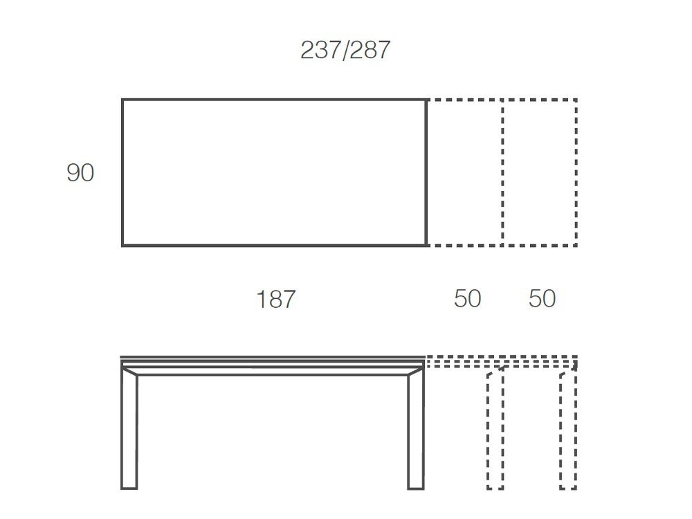 Mesa extensible Freedom porcelánico de Ramiro Tarazona - 16
