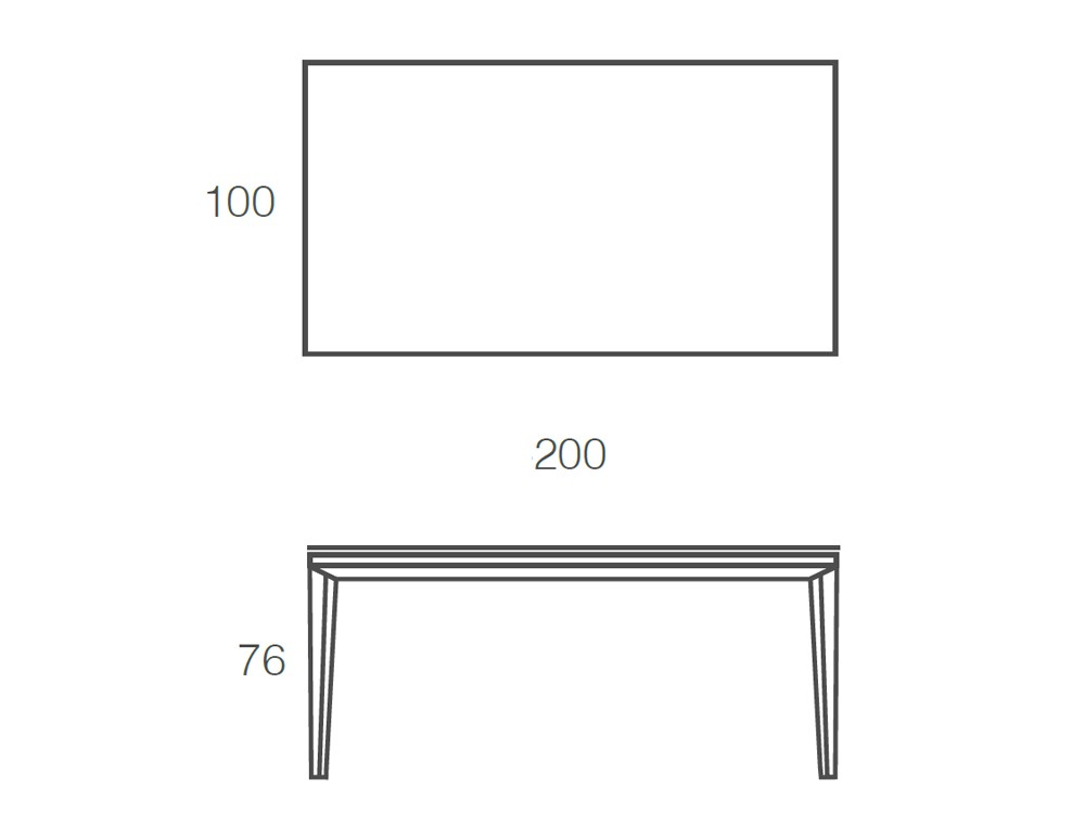 Mesa fija de comedor Iconic porcelánico Ramiro Tarazona - 11