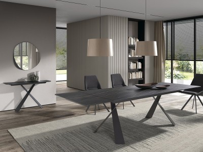 Mesa extensible de comedor Kreta de Ramiro Tarazona - 1