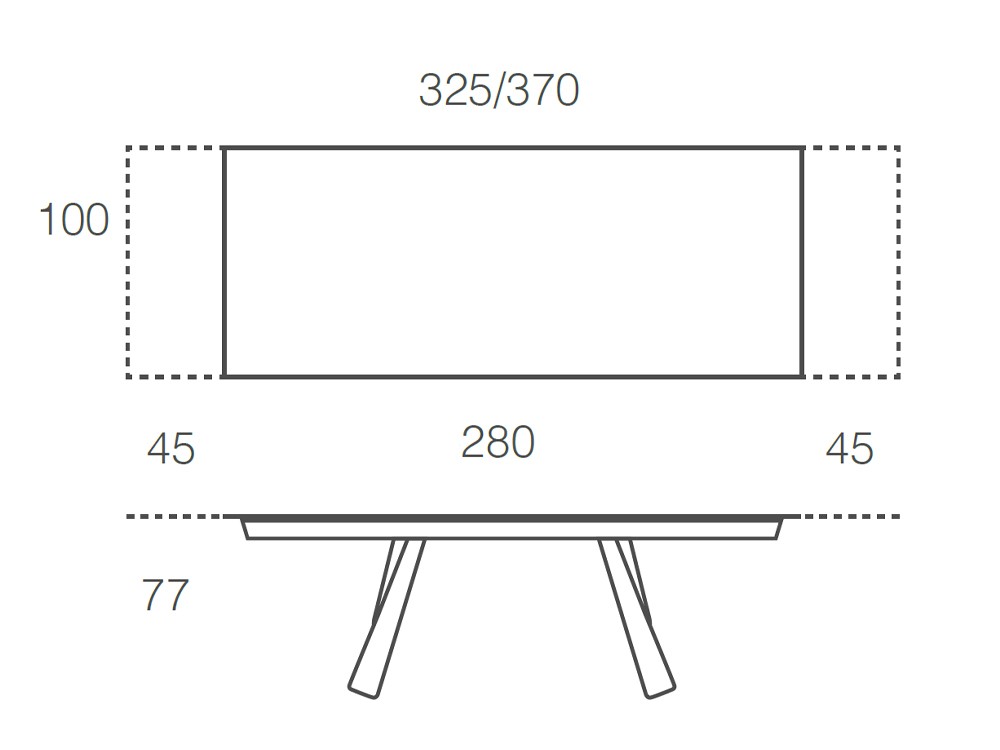 Mesa extensible de comedor Kreta de Ramiro Tarazona - 18