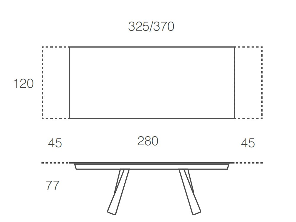 Mesa extensible de comedor Kreta de Ramiro Tarazona - 19