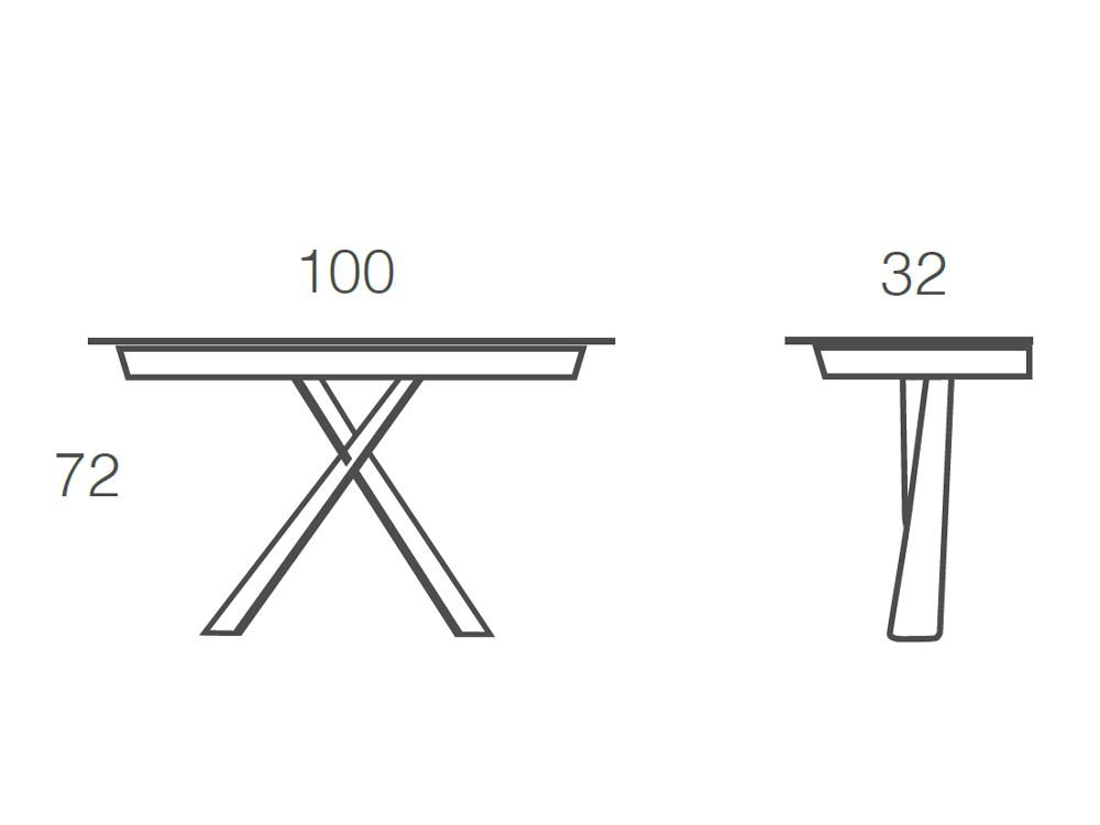 Consola de acero y porcelánico Kreta de Ramiro Tarazona - 4