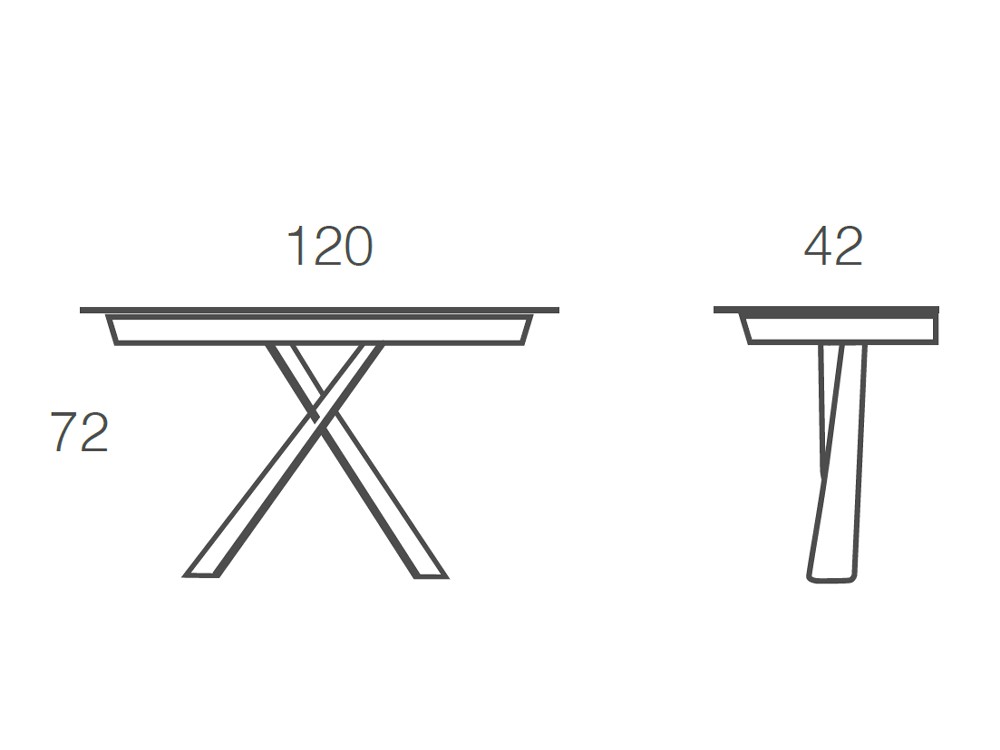 Consola de acero y porcelánico Kreta de Ramiro Tarazona - 7