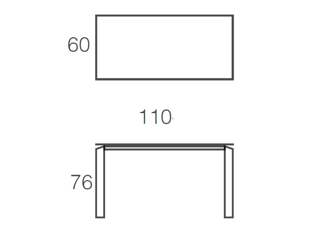 Mesa de comedor fija Link Porcelánico Ramiro Tarazona - 6