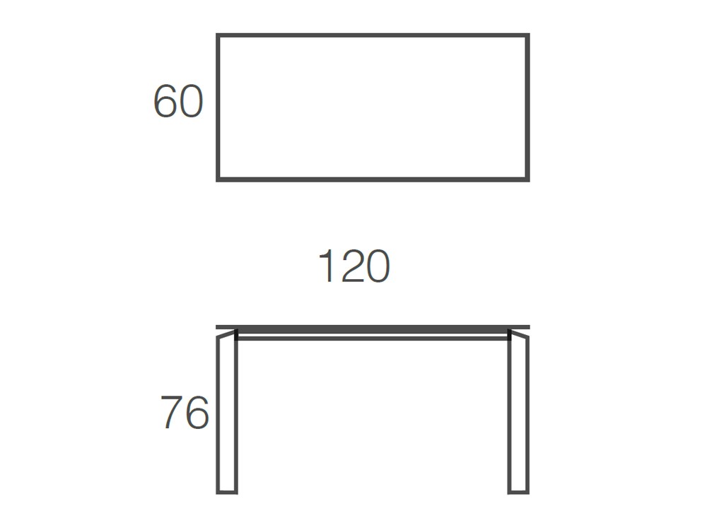 Mesa de comedor fija Link Porcelánico Ramiro Tarazona - 8
