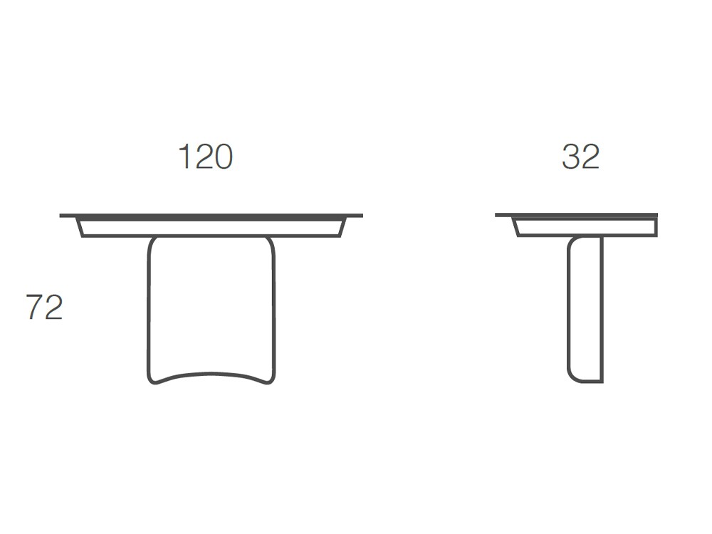 Consola Loop porcelánico de Ramiro Tarazona - 6