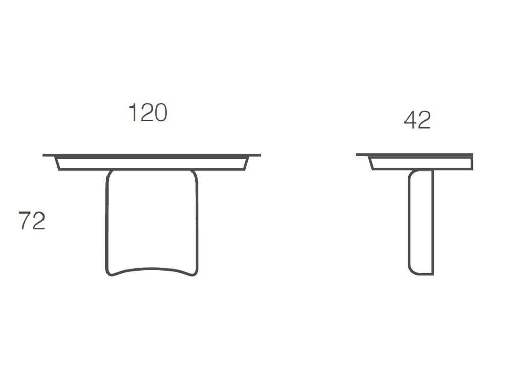 Consola Loop porcelánico de Ramiro Tarazona - 7