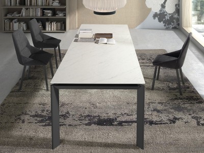 Mesa fija de comedor Melbourne Porcelánico de Ramiro Tarazona - 1