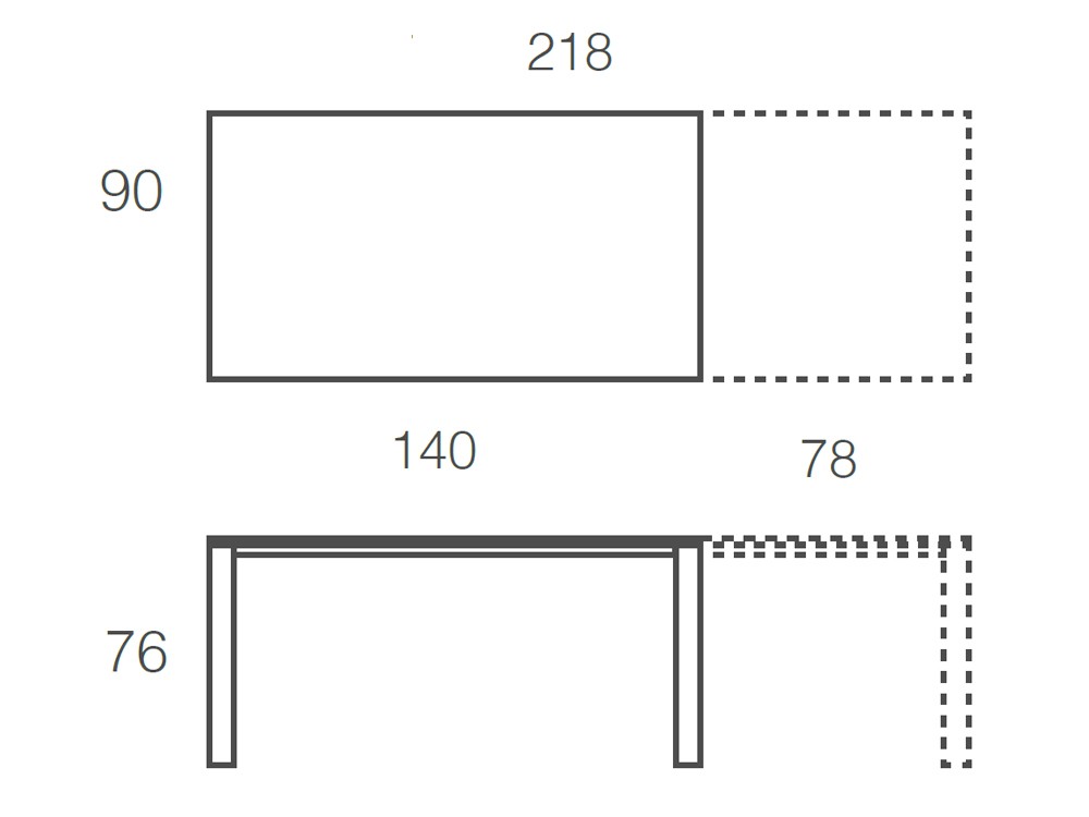 Mesa de comedor extensible Melbourne Porcelánico de Ramiro Tarazona - 4