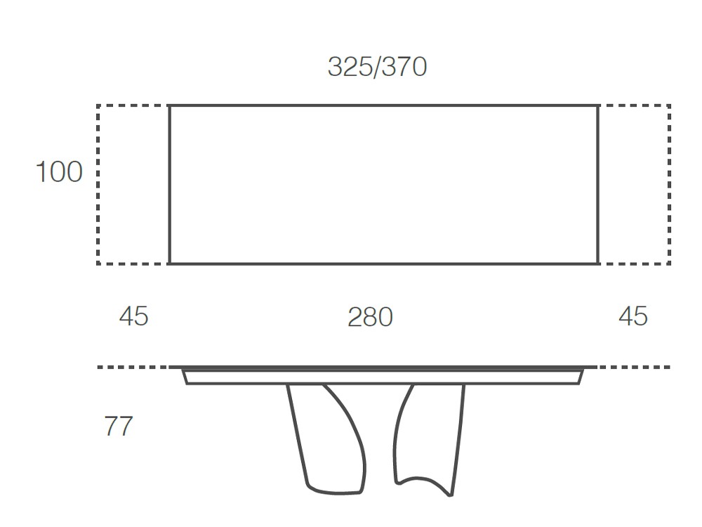 Mesa extensible para comedor Melody porcelánico de Ramiro Tarazona - 13