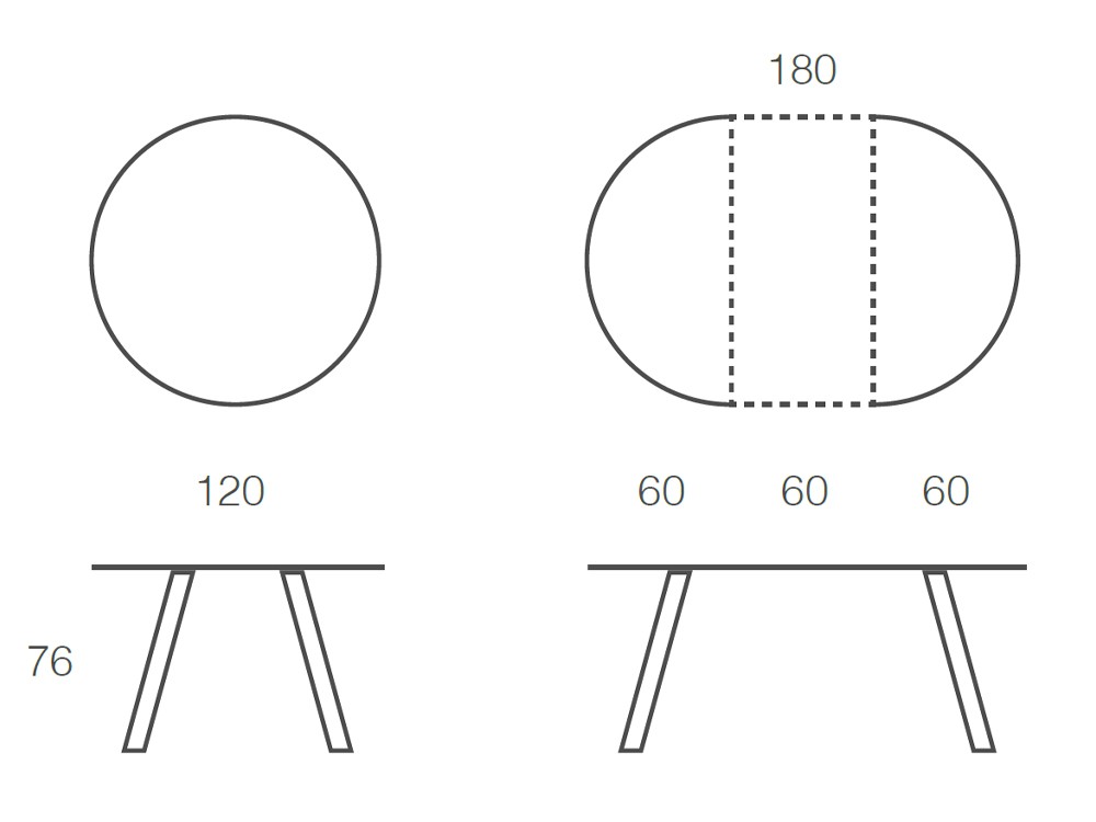 Mesa de comedor extensible Moonlight cristal de Ramiro Tarazona - 5