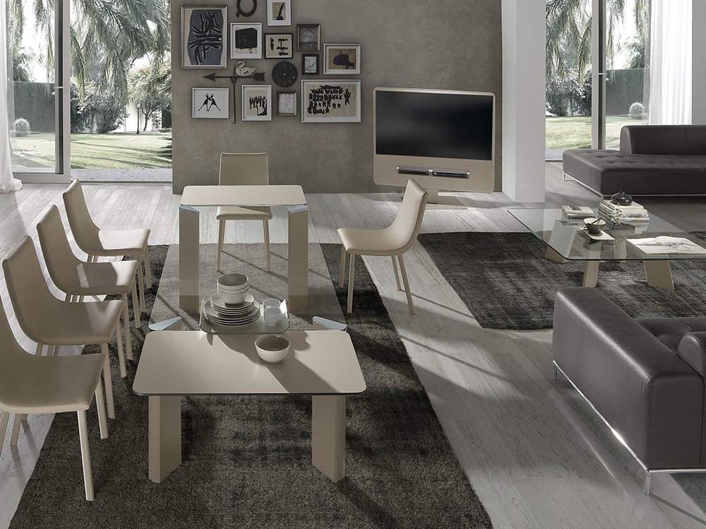 Silla de comedor tapizada Maxi de Ramiro Tarazona - 3